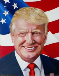 Portrait of Donald Trump