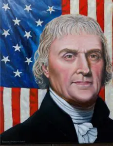 Portrait of Thomas Jefferson