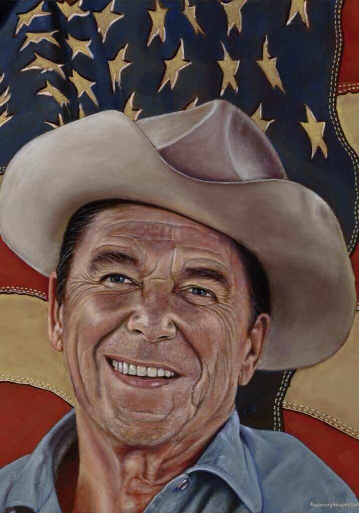 Portrait of Ronald Reagan
