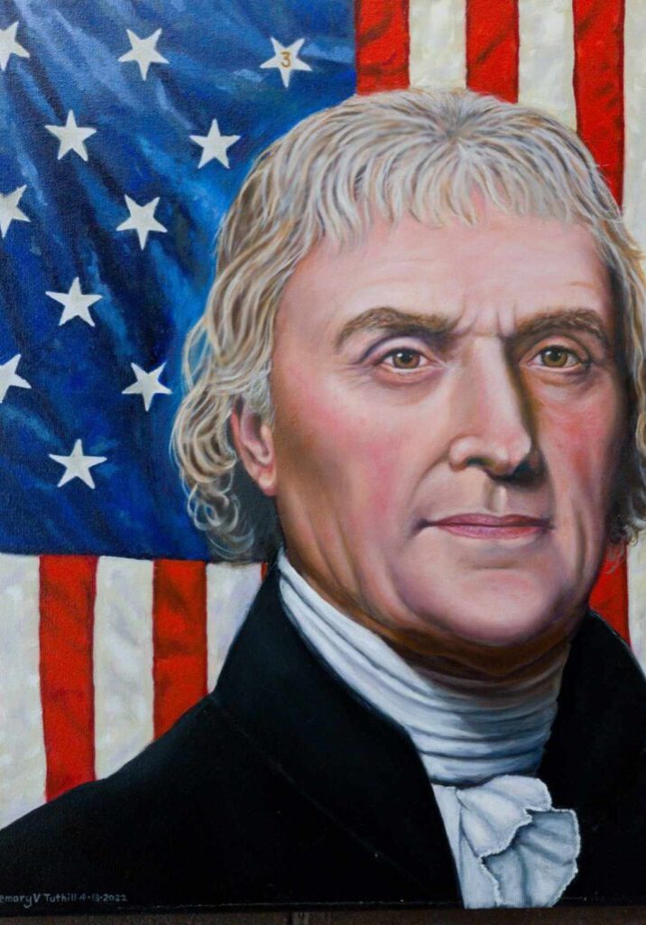 Portrait of Thomas Jefferson
